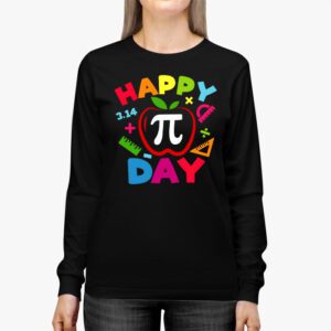 3.14 PI Day Pie Day Pi Symbol For Math Lovers and Kids Longsleeve Tee 2 3