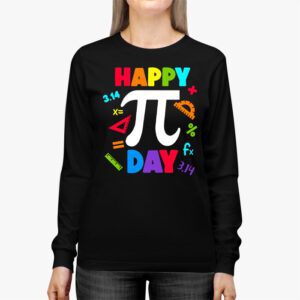 3.14 PI Day Pie Day Pi Symbol For Math Lovers and Kids Longsleeve Tee 2