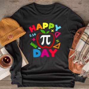 3.14 PI Day Pie Day Pi Symbol For Math Lovers and Kids Longsleeve Tee