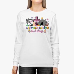 Christian Bible Easter Day A Lot Can Happen In 3 Days Longsleeve Tee 2