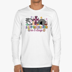 Christian Bible Easter Day A Lot Can Happen In 3 Days Longsleeve Tee 3