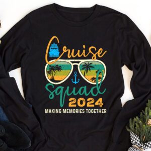 Cruise Squad 2024 Summer Vacation Matching Family Group Longsleeve Tee 1 2