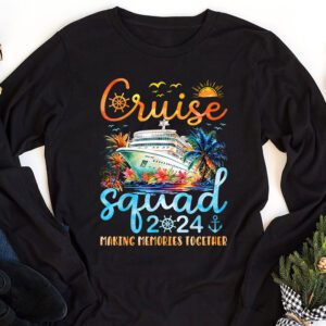 Cruise Squad 2024 Summer Vacation Matching Family Group Longsleeve Tee 1 3