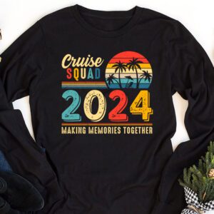 Cruise Squad 2024 Summer Vacation Matching Family Group Longsleeve Tee 1