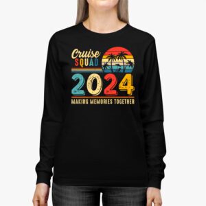 Cruise Squad 2024 Summer Vacation Matching Family Group Longsleeve Tee 2