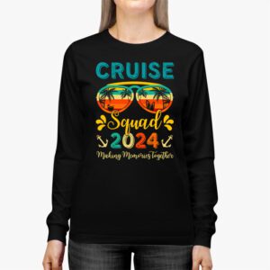 Cruise Squad 2024 Summer Vacation Matching Family Group Longsleeve Tee 2 4