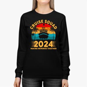 Cruise Squad 2024 Summer Vacation Matching Family Group Longsleeve Tee 2 5