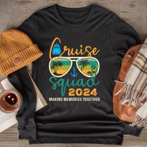 Cruise Squad 2024 Summer Vacation Matching Family Group Longsleeve Tee