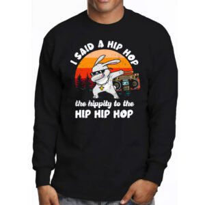 Cute Easter Bunny Shirt I Said A Hip Hop Funny Kids Boys Longsleeve Tee 3 3