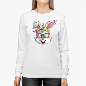 Easter Bunny Shirt Girl Ladies Kids Easter Easter Gift Longsleeve Tee 3 4