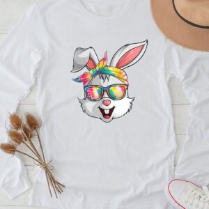 Easter Bunny Shirt Girl Ladies Kids Easter Easter Gift Longsleeve Tee