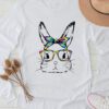 Easter Bunny Shirt Girl Ladies Kids Easter Easter Gift Longsleeve Tee