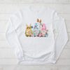 Easter Bunny Spring Gnome Easter Egg Hunting And Basket Gift Longsleeve Tee