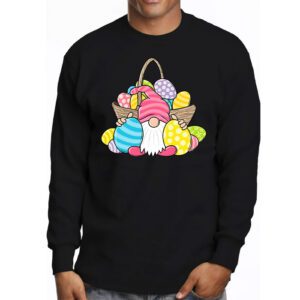 Easter Bunny Spring Gnome Easter Egg Hunting And Basket Gift Longsleeve Tee 3 6