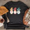 Easter Bunny Spring Gnome Easter Egg Hunting And Basket Gift Longsleeve Tee