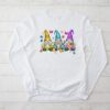Easter Bunny Spring Gnome Easter Egg Hunting And Basket Gift Longsleeve Tee