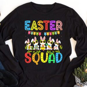 Easter Squad Family Matching Easter Day Bunny Egg Hunt Group Longsleeve Tee 1 4