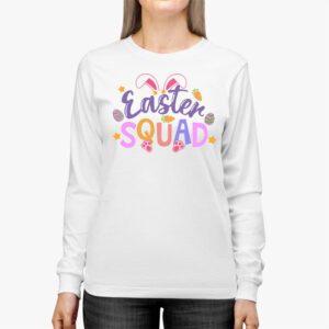 Easter Squad Family Matching Easter Day Bunny Egg Hunt Group Longsleeve Tee 2 12