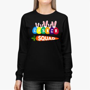 Easter Squad Family Matching Easter Day Bunny Egg Hunt Group Longsleeve Tee 2 2