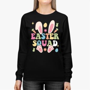 Easter Squad Family Matching Easter Day Bunny Egg Hunt Group Longsleeve Tee 2 3