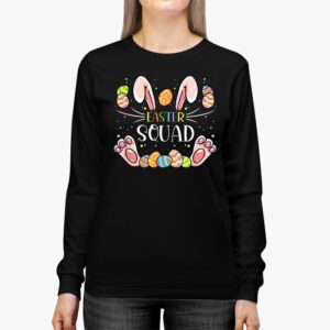 Easter Squad Family Matching Easter Day Bunny Egg Hunt Group Longsleeve Tee 2