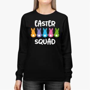 Easter Squad Family Matching Easter Day Bunny Egg Hunt Group Longsleeve Tee 2 7