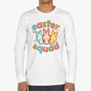 Easter Squad Family Matching Easter Day Bunny Egg Hunt Group Longsleeve Tee 3 8