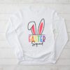 Easter Squad Family Matching Easter Day Bunny Egg Hunt Group Longsleeve Tee