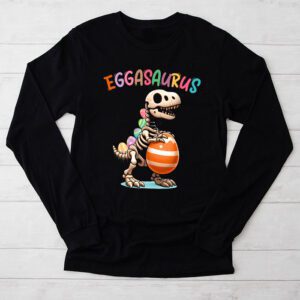 Eggasaurus Easter Stegosaurus Dinosaur Boys Kids Toddler Longsleeve Tee 2 2