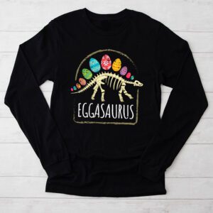 Eggasaurus Easter Stegosaurus Dinosaur Boys Kids Toddler Longsleeve Tee 2 3