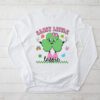 Groovy St Patricks Day Shirt Sassy Little Lassie Kids Toddler Girl Longsleeve Tee