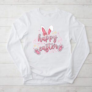 Happy Easter Sayings Egg Bunny Longsleeve Tee 2 2