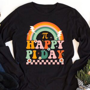 Happy PI Day 3.14 Pi Symbol For Math Lovers Longsleeve Tee 1