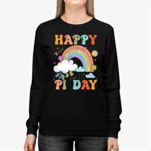 Happy PI Day 3.14 Pi Symbol For Math Lovers Longsleeve Tee 2 4