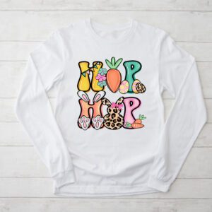 Hip Hop Easter Shirt Women Girls Leopard Print Plaid Bunny Longsleeve Tee 2 10