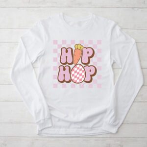 Hip Hop Easter Shirt Women Girls Leopard Print Plaid Bunny Longsleeve Tee 2 5