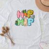 Hip Hop Easter Shirt Women Girls Leopard Print Plaid Bunny Longsleeve Tee