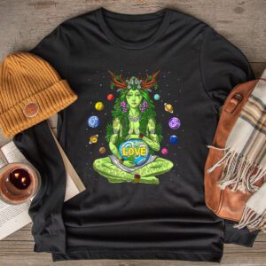 Love Earth Day Planet Anniversary Earth Day Everyday Women Longsleeve Tee