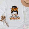 MS Warrior Messy Bun - Multiple Sclerosis Awareness Longsleeve Tee