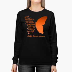 Multiple Sclerosis Awareness Gifts Women Mom Cute Butterfly Longsleeve Tee 2 4