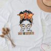 Multiple Sclerosis Awareness Messy Bun MS Warrior Longsleeve Tee