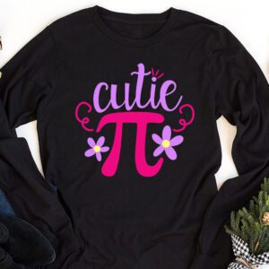 Pi Day Shirt Women Kids Men Toddler Math Teacher Cutie Pi Longsleeve Tee 1 2