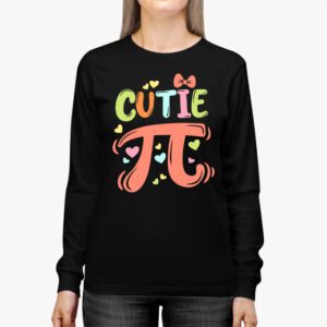 Pi Day Shirt Women Kids Men Toddler Math Teacher Cutie Pi Longsleeve Tee 2 6