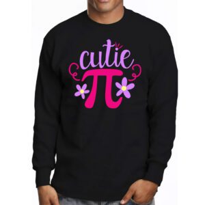 Pi Day Shirt Women Kids Men Toddler Math Teacher Cutie Pi Longsleeve Tee 3 2