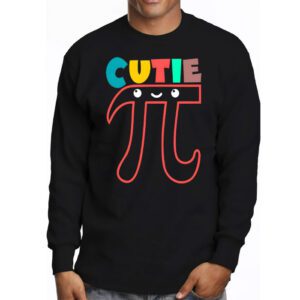 Pi Day Shirt Women Kids Men Toddler Math Teacher Cutie Pi Longsleeve Tee 3 5