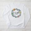 Retro Groovy He Is Risen Floral Jesus Easter Day Christians Longsleeve Tee