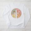 Retro Groovy He Is Risen Floral Jesus Easter Day Christians Longsleeve Tee