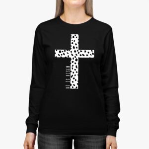 Retro Groovy He Is Risen Floral Jesus Easter Day Christians Longsleeve Tee 2 3