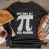Retro Irrational But Well Rounded Pi Day Celebration Math Longsleeve Tee