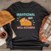 Retro Irrational But Well Rounded Pi Day Celebration Math Longsleeve Tee
